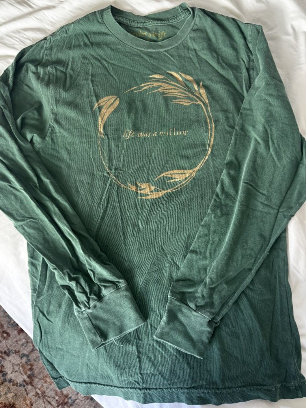 Taylor Swift Green Willow Longsleeve T - Picture 4 of 4